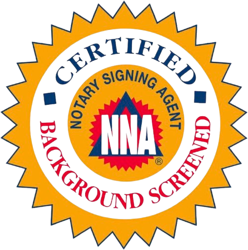 NNA Certified Notary Signing Agent, background screened