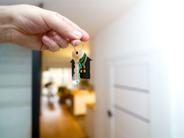 House keys handed over after closing